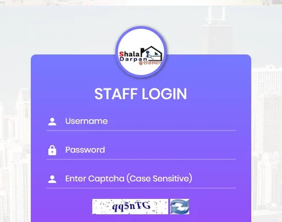 Staff Login